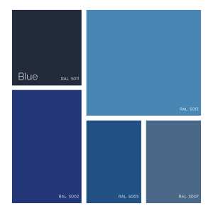 blue colour palette