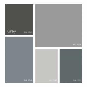 grey colour palette